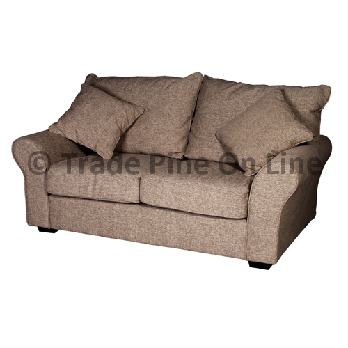 2 Seater Sofa Stone Linen Mix
