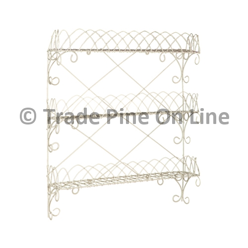 Wire 3 Tier Wall Rack