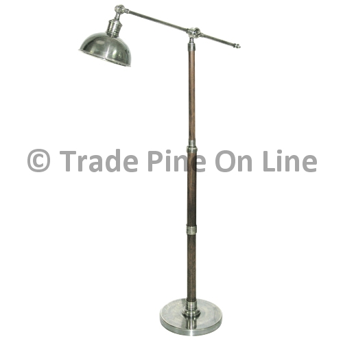 Wood/Metal Floor Lamp