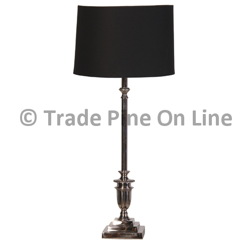 Antq.Nickel Table Lamp
